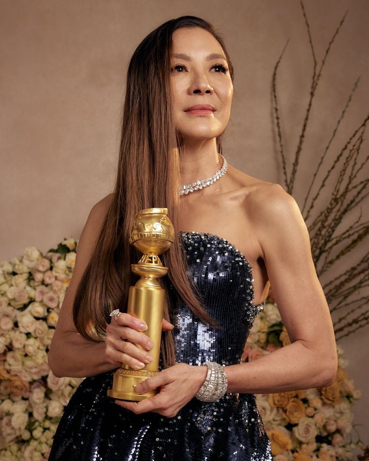 Michelle Yeoh ganó el Globo de Oro por su actuación en Everything Everywhere All at Once