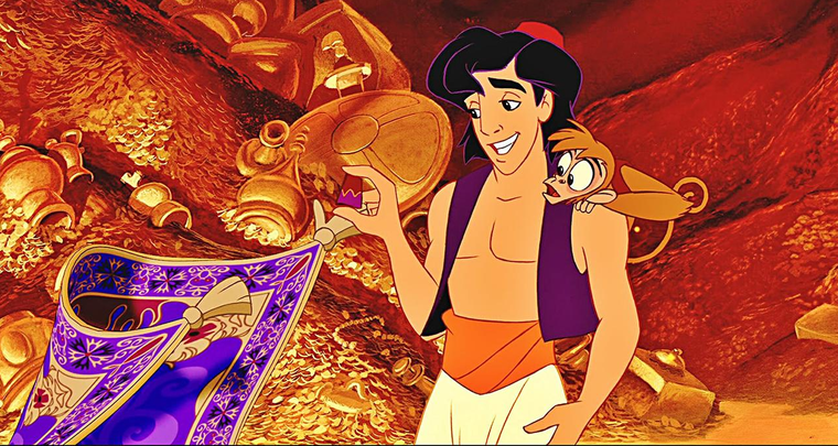 Aladdin es una de las joyas de Disney de los 90, llena de aventura y comedia