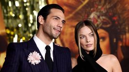 Diego Calva y Margot Robbie, los protagonistas de Babylon.