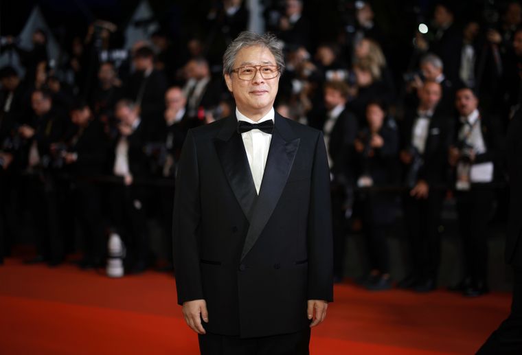 Park Chan-wook en el Festival de Cannes 2026.