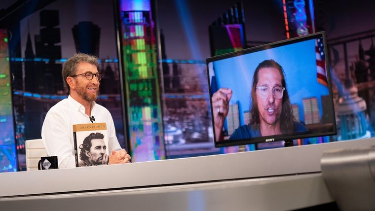 Pablo Motos y Matthew McConaughey en una entrevista imperdible