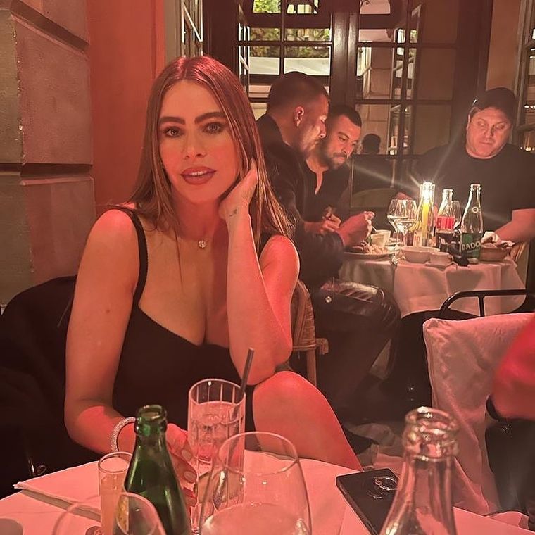Sofia Vergara se encuentra disfrutando de París