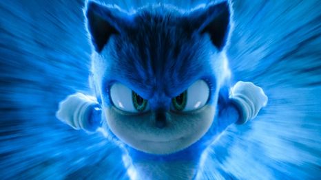 Sonic, el erizo de Sega, en su versión live action.