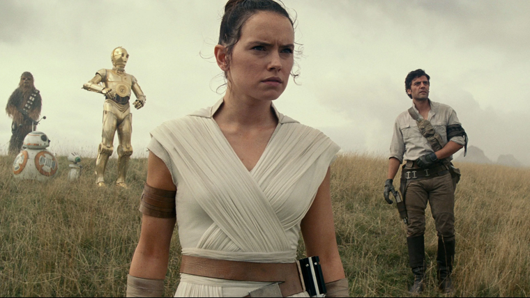Daisy Ridley como Rey en la última trilogía de Star Wars