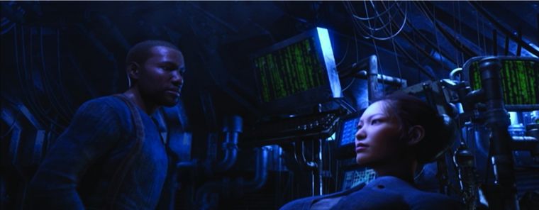 El último vuelo del Osiris (Final Flight of the Osiris), uno de los cortos de The Animatrix, la antología de Matrix. El último vuelo del Osiris (Final Flight of the Osiris), uno de los cortos de The Animatrix, la antología de Matrix.