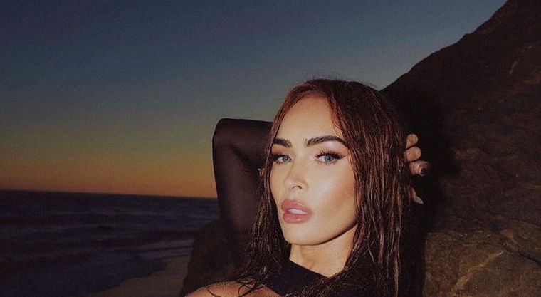 Megan Fox levantó la temperatura con su revelador atuendo