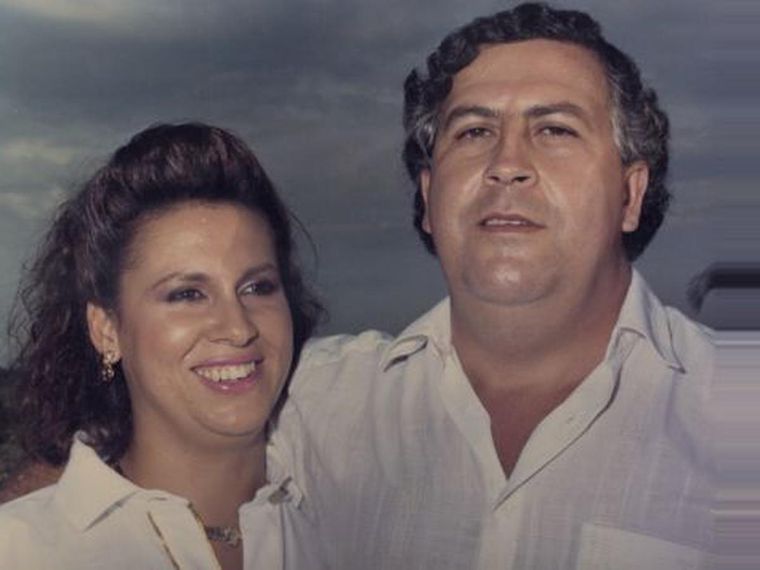 La verdadera Griselda Blanco junto a Pablo Escobar