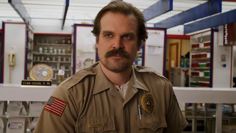 David Harbour se prepara para la última temporada de Stranger Things.