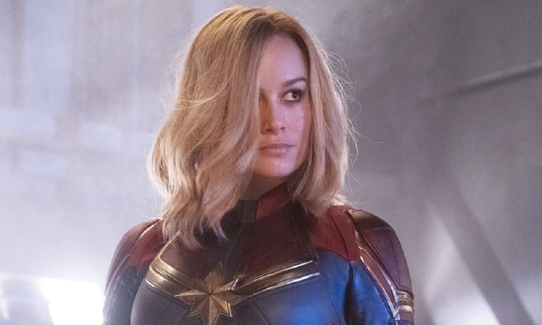 Foto: Brie Larson como la Capitana Marvel.