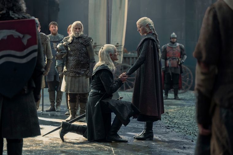 Daemon Targaryen en el final de temporada de House of the Dragon