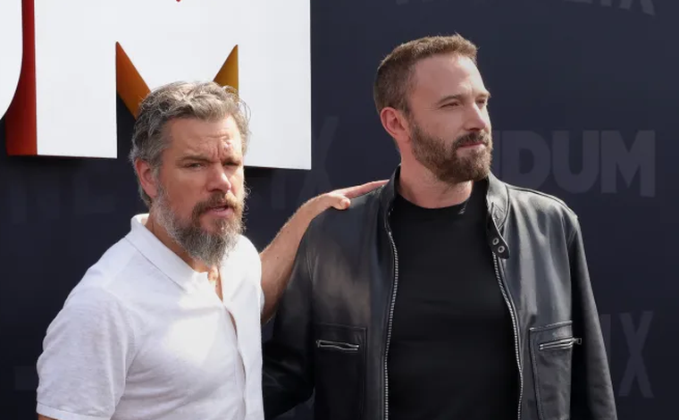 Matt Damon junto a Ben Affleck Matt Damon junto a Ben Affleck