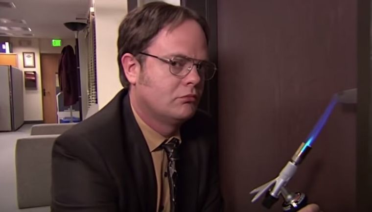 Rainn Wilson interpreta a Dwight Schrute