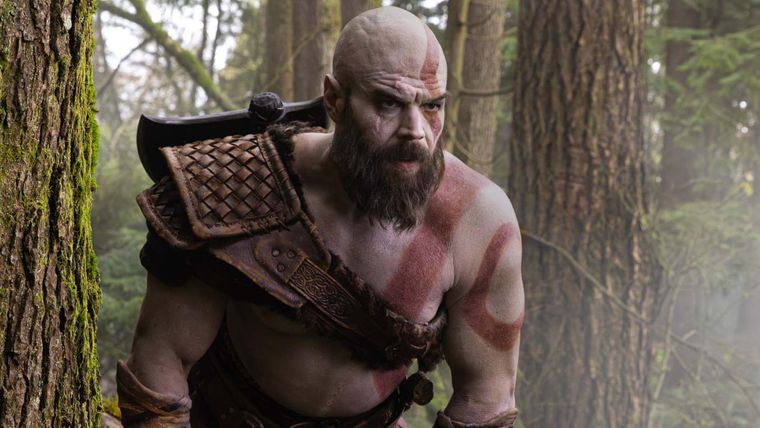 Kratos en el live-action de God of War.