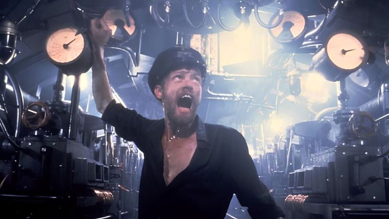 Jürgen Prochnow encabeza el reparto de El submarino (1981).