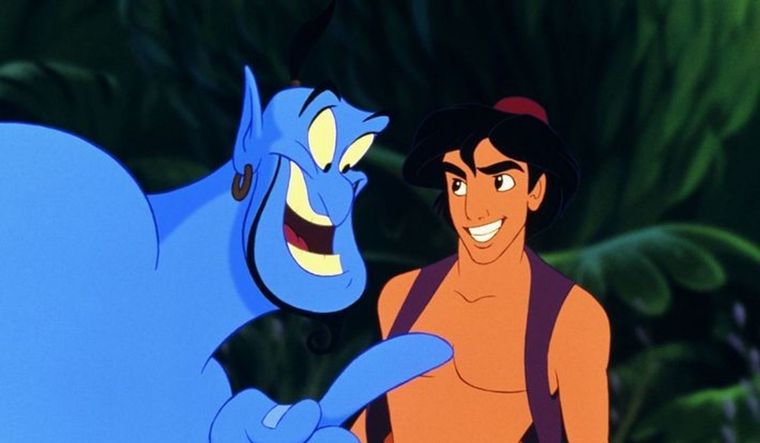 Aladdin se estrenó en 1992 y se convirtió en un éxito de Disney.