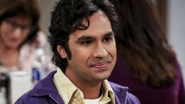 Kunal Nayyar fue Raj en The Big Bang Theory.