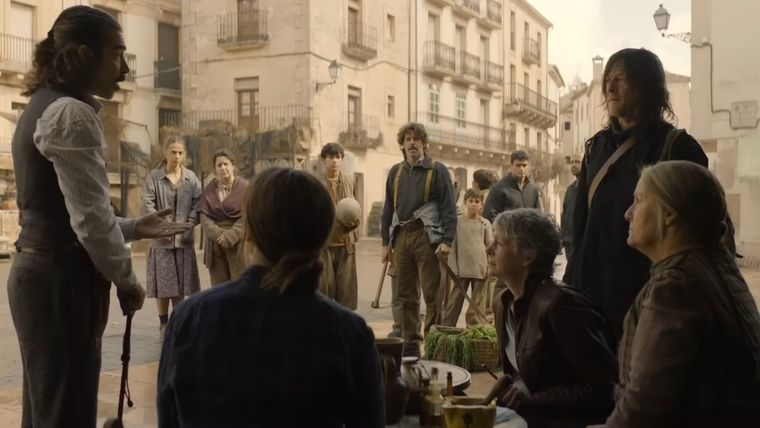 Óscar Jaenada da vida alcalde de Solaz del Mar en la tercera temporada de The Walking Dead: Daryl Dixon, que se rodó en Galicia, Aragón, Cataluña y la Comunidad Valenciana. Óscar Jaenada da vida alcalde de Solaz del Mar en la tercera temporada de The Walking Dead: Daryl Dixon, que se rodó en Galicia, Aragón, Cataluña y la Comunidad Valenciana.