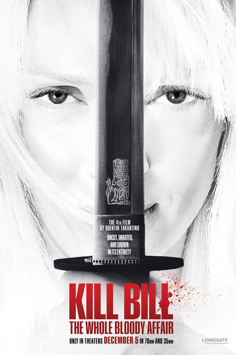El póster oficial del regreso de Kill Bill a los cines. El póster oficial del regreso de Kill Bill a los cines.