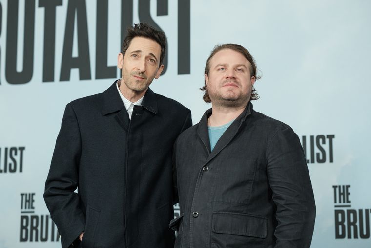 Adrien Brody y Brady Corbet promocionan The Brutalist en Madrid, España. Adrien Brody y Brady Corbet promocionan The Brutalist en Madrid, España.