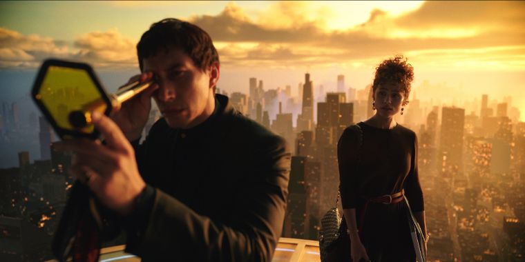 Adam Driver protagoniza la nueva película de Coppola, Megalópolis.