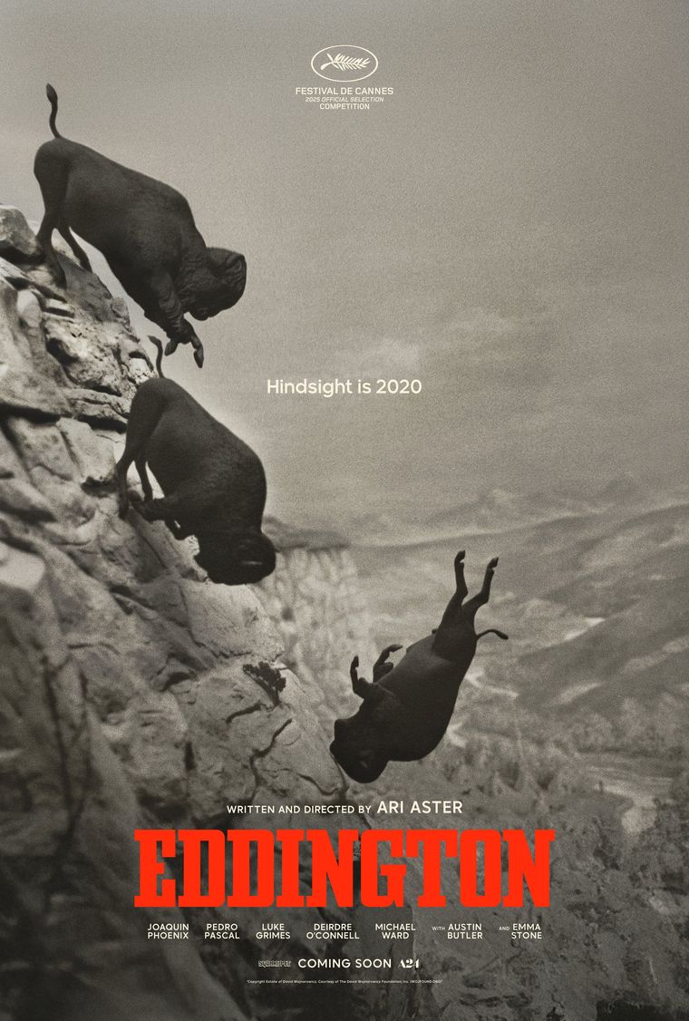 El póster oficial de Eddington. El póster oficial de Eddington.