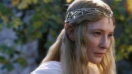 Cate Blanchett interpretó a Galadriel en las películas de El Señor de los Anillos