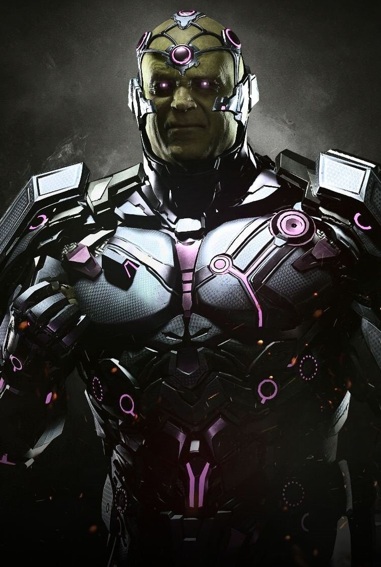 El villano Brainiac en la versión de Injustice 2, el exitoso fighting game. El villano Brainiac en la versión de Injustice 2, el exitoso fighting game.