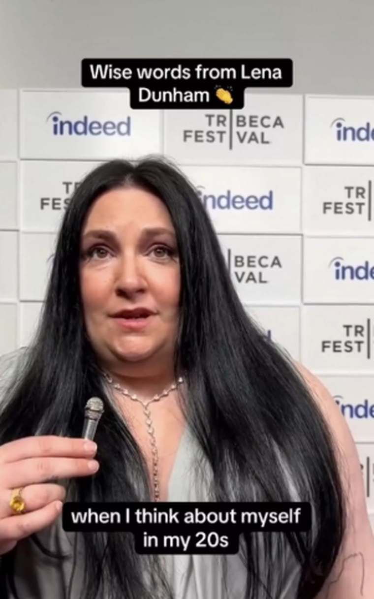 Lena Dunham en el festival de Tribeca Lena Dunham en el festival de Tribeca