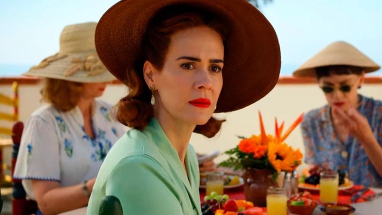 Sarah Paulson es la protagonista de Ratched, serie producida por Ryan Murphy.