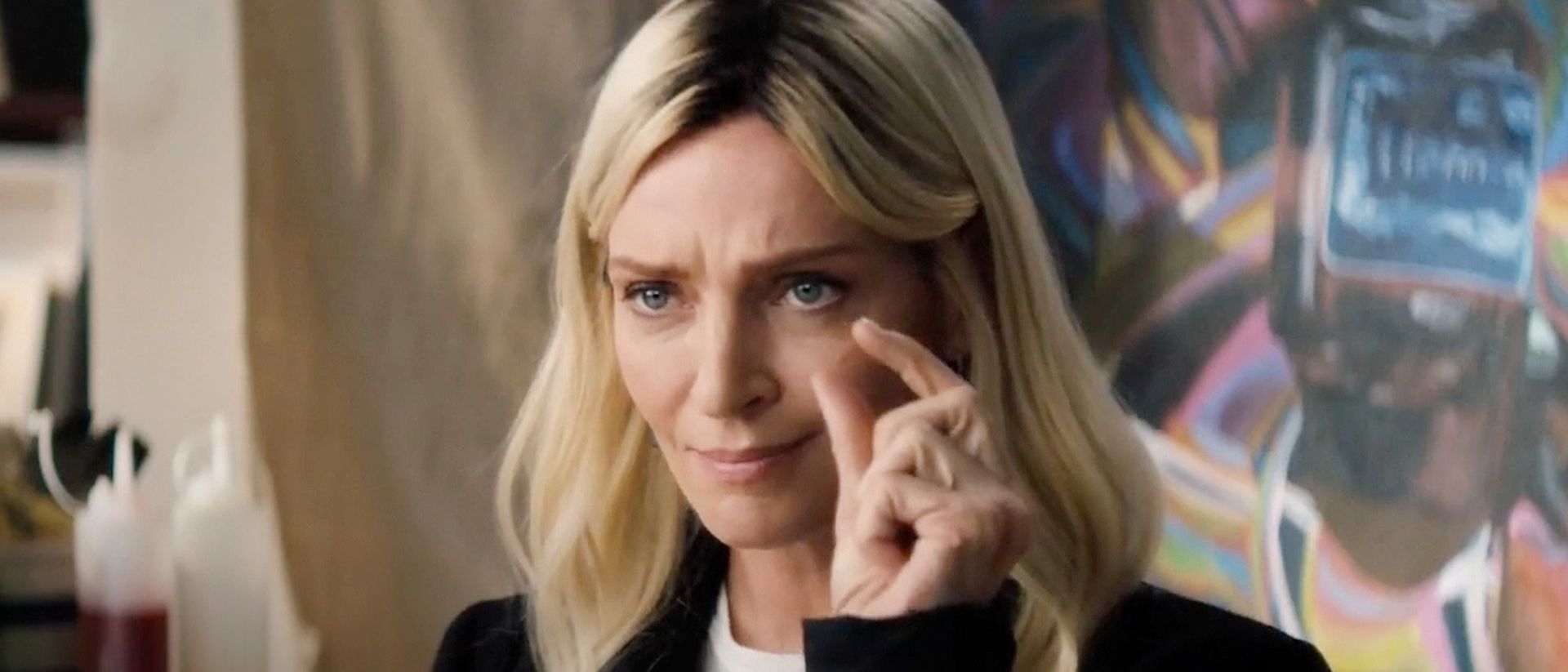 Uma Thurman es una de las actrices que integran el elenco de esta divertida película