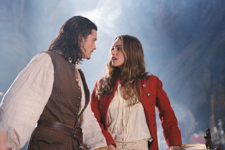 Keira Knightley y Orlando Bloom, parte fundamental de Piratas del Caribe. Keira Knightley y Orlando Bloom, parte fundamental de Piratas del Caribe.