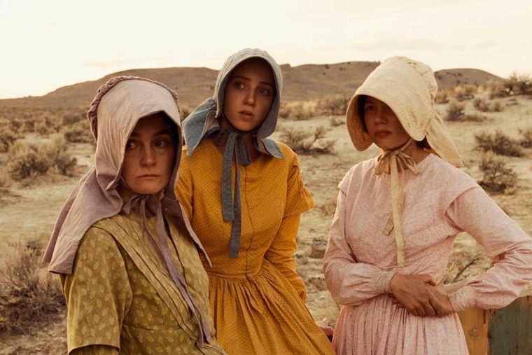 El atajo de Meek, dirigida por Kelly Reichardt. El atajo de Meek, dirigida por Kelly Reichardt.