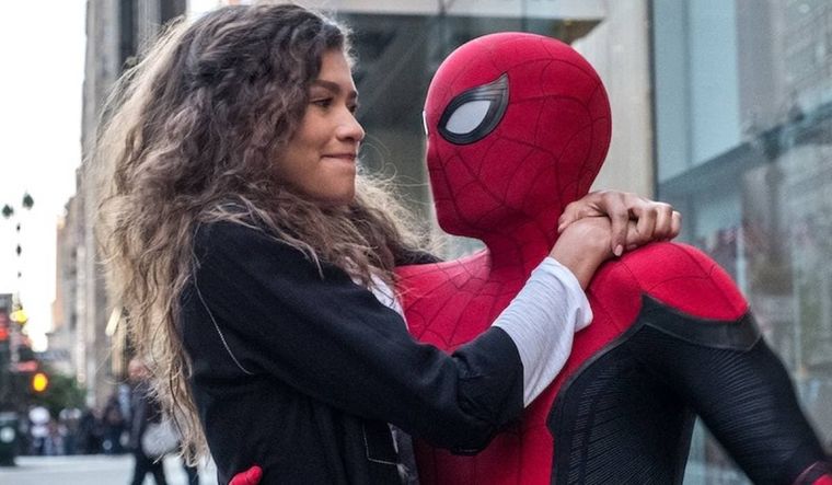Zendaya como MJ Watson en la última versión de Spider-Man