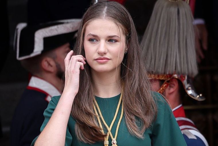 El incómodo momento que vivió la princesa Leonor.