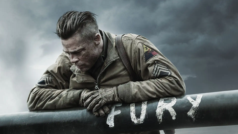Brad Pitt es el protagonista de Fury, una intensa película de guerra que no te puedes perder.