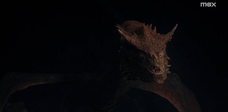 Caraxes y los dragones entran en combate para la segunda temporada