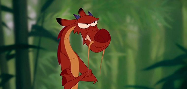 Eddie Murphy prestó su voz a Mushu, el compañero de Mulán en la querida cinta animada