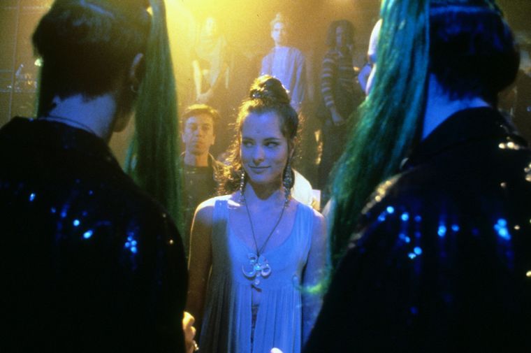 Parker Posey es la protagonista de Party Girl. Parker Posey es la protagonista de Party Girl.