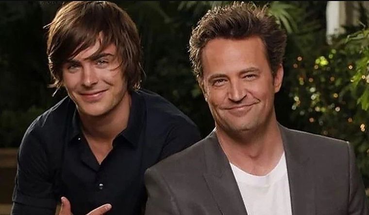 Zac Efron está dispuesto a interpretar a Matthew Perry en una película biográfica