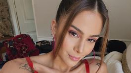 greeicy rendon deslumbro a todos con un vestido escotado por demas