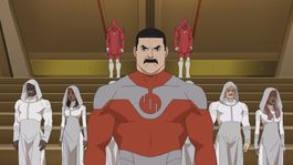 El Emperador Thragg llega a la cuarta temporada de Invincible.