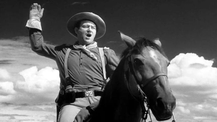 John Wayne en el western de 1948, Sangre de héroes.