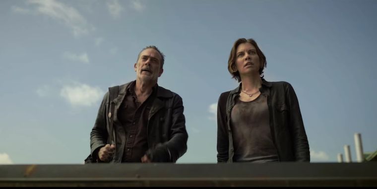 Negan y Maggie continúan la historia de The Walking Dead