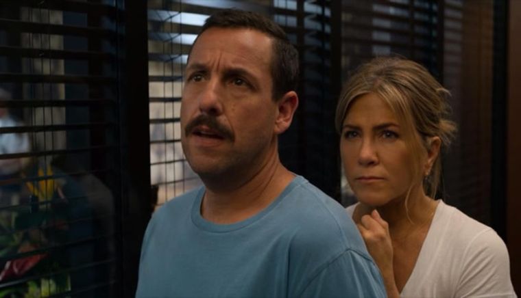 Adam Sandler y Jennifer Aniston una dupla con mucha química