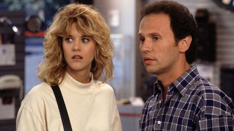 Meg Ryan y Billy Crystal protagonizan Cuando Harry conoció a Sally.&nbsp;