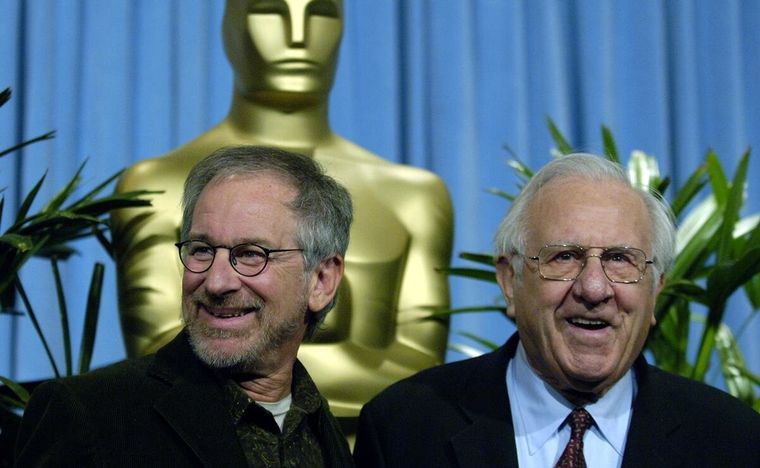 Steven y Arnold Spielberg