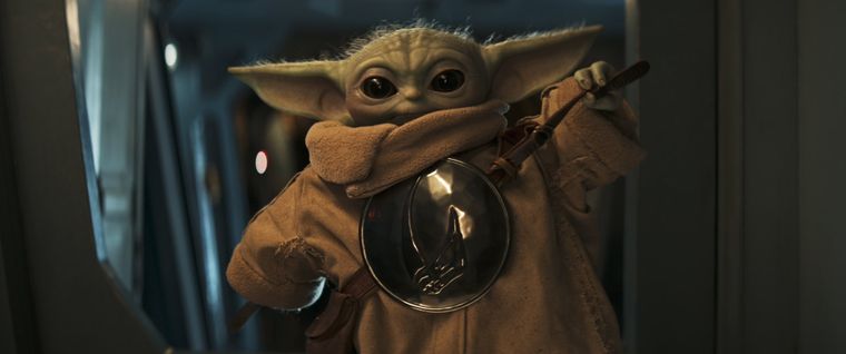 El pequeño ser de la Fuerza es diversión asegurada en The Mandalorian and Grogu.