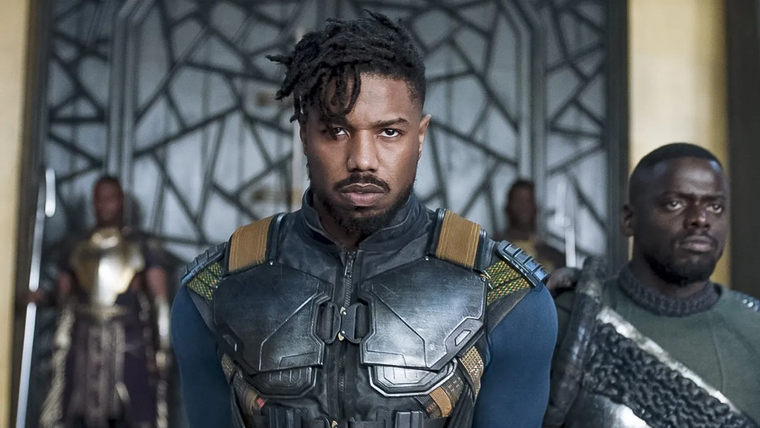 Michael B. Jordan fue el primer villano de Black Panther. Michael B. Jordan fue el primer villano de Black Panther.