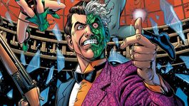 ¿lo viste? el guino a dos caras que aparece en el trailer de the batman