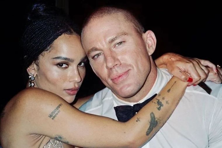 Se casan Zoë Kravitz y Channing Tatum.